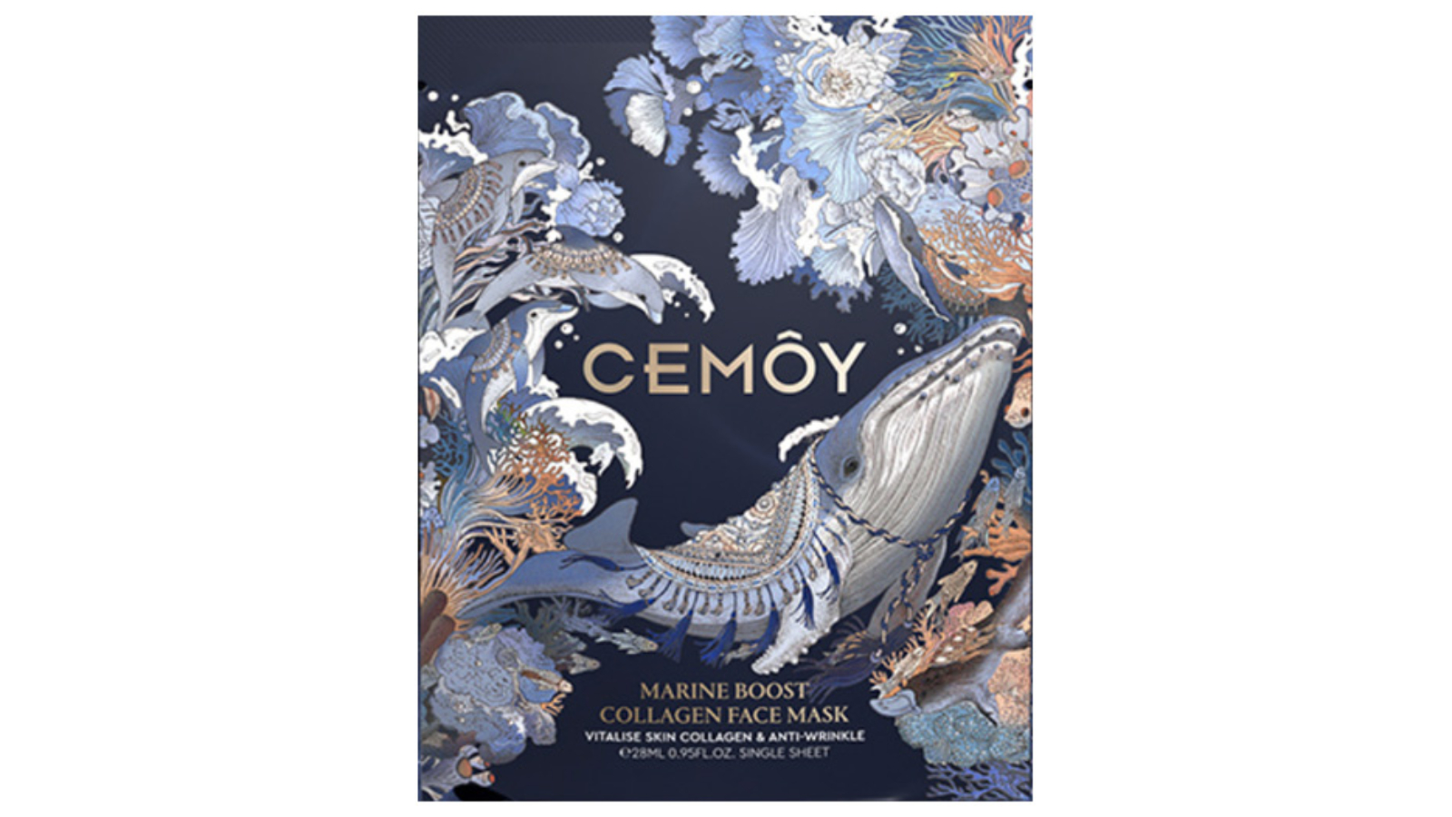 Cemoy Marine Boost Collagen Mask - Pack of 5