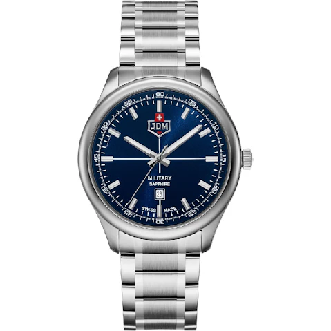 JDM Military Sapphire Alpha Mission Watch 4.2cm - Blue
