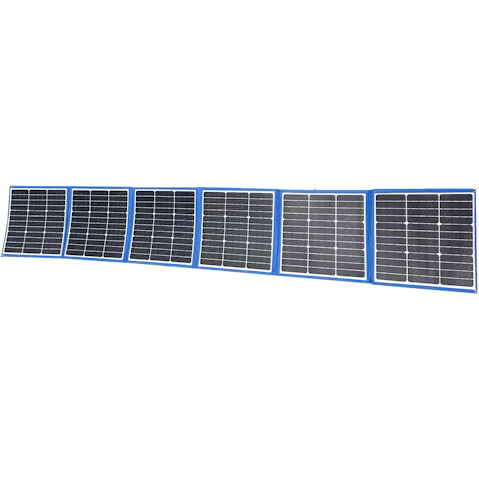 Perception Lighting 250W Portable Folding Solar Blanket with Legs and Armour Cell