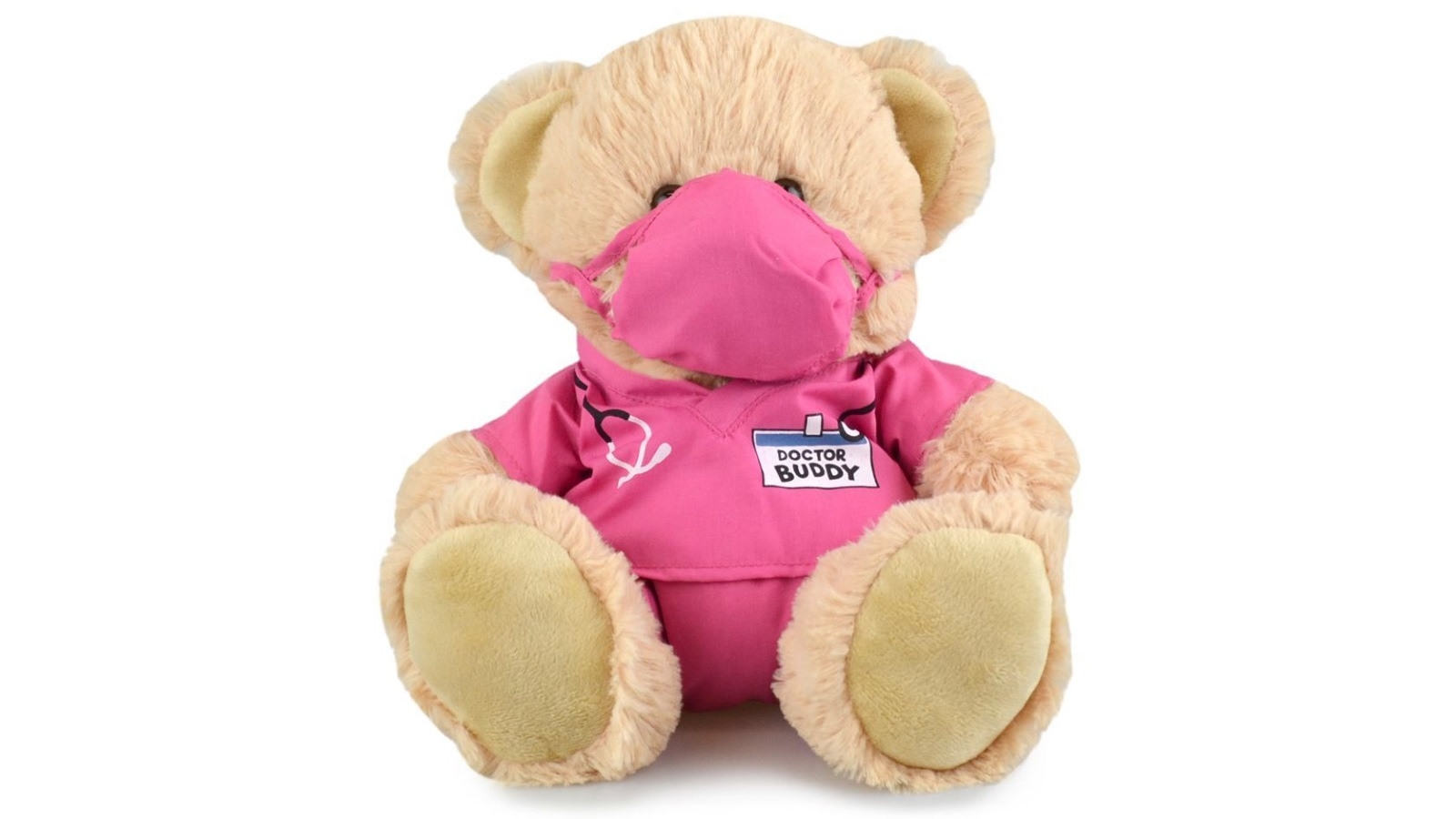 My Buddy Bear Doctor Kids 23cm Soft Toy - Pink