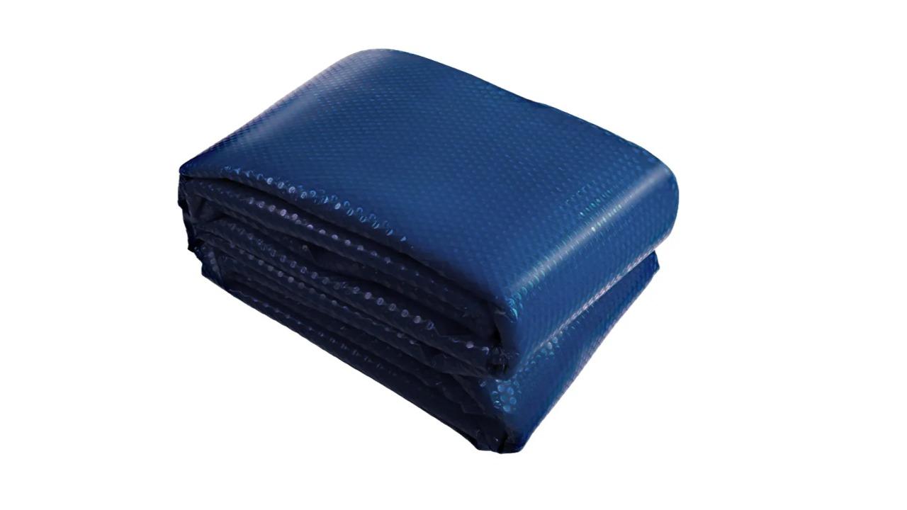 500 Micron Blue Black Bubble Solar Swimming Pool Cover - 9.5 x 5metre 