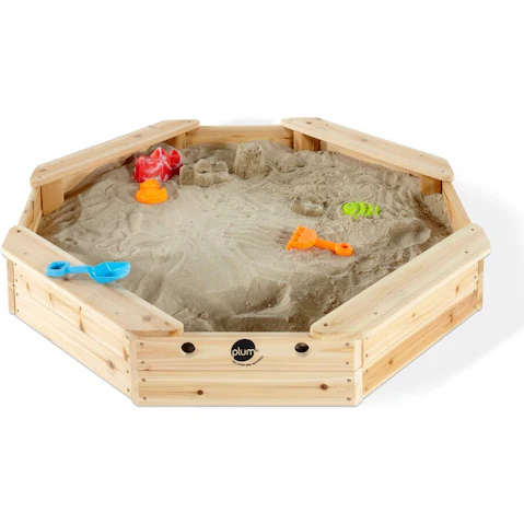 Plum Treasure Beach Wooden Sandpit