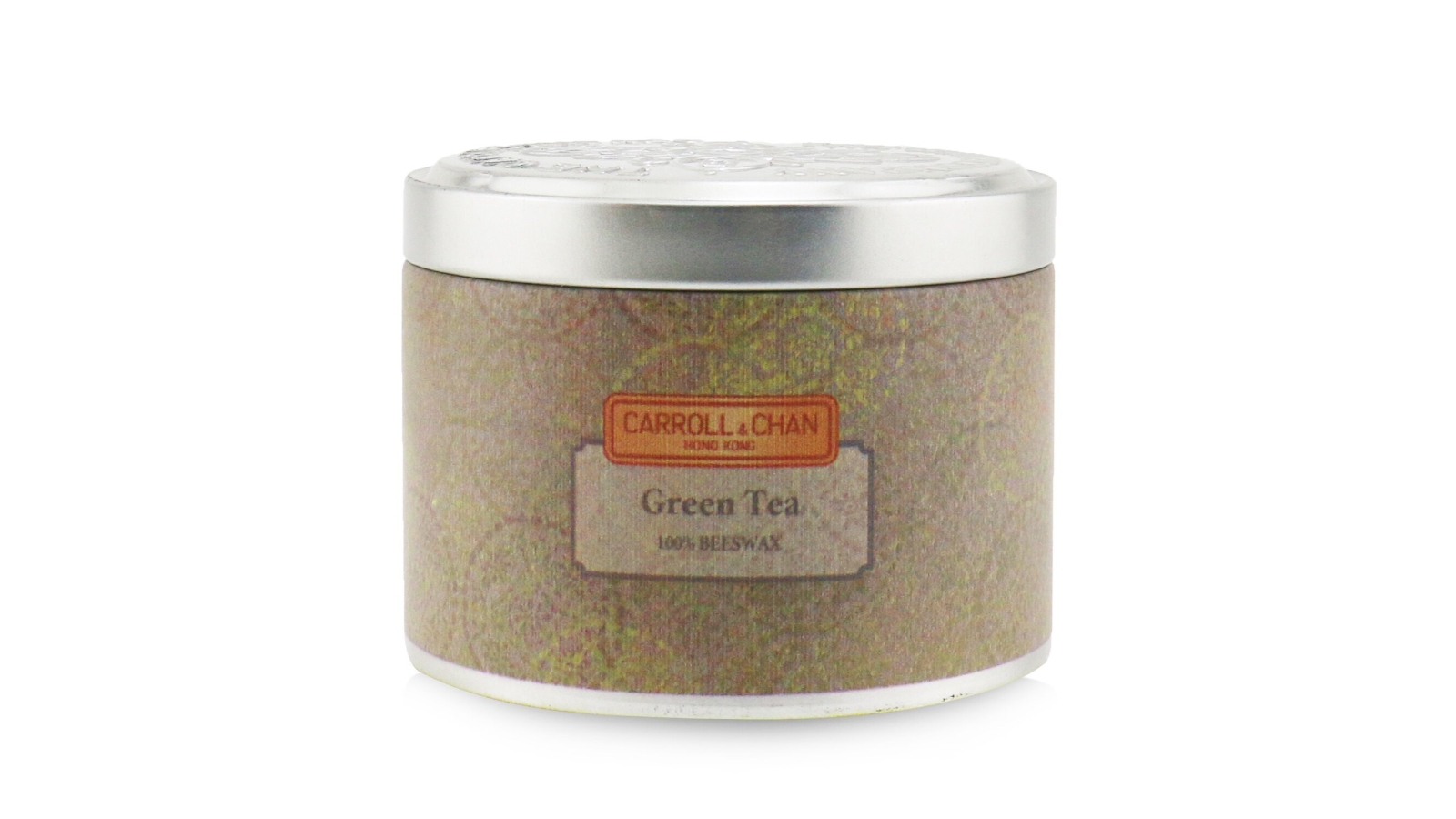 Carroll & Chan 100% Beeswax Tin Candle - Green Tea -(8x6) cm