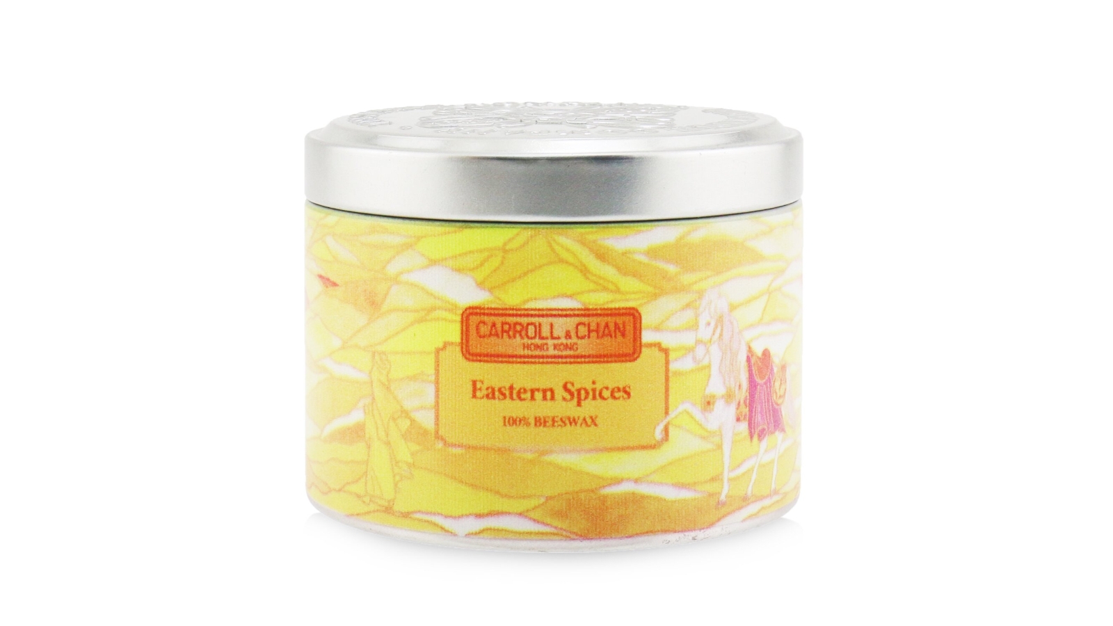 Carroll & Chan 100% Beeswax Tin Candle - Eastern Spices -(8x6) cmB