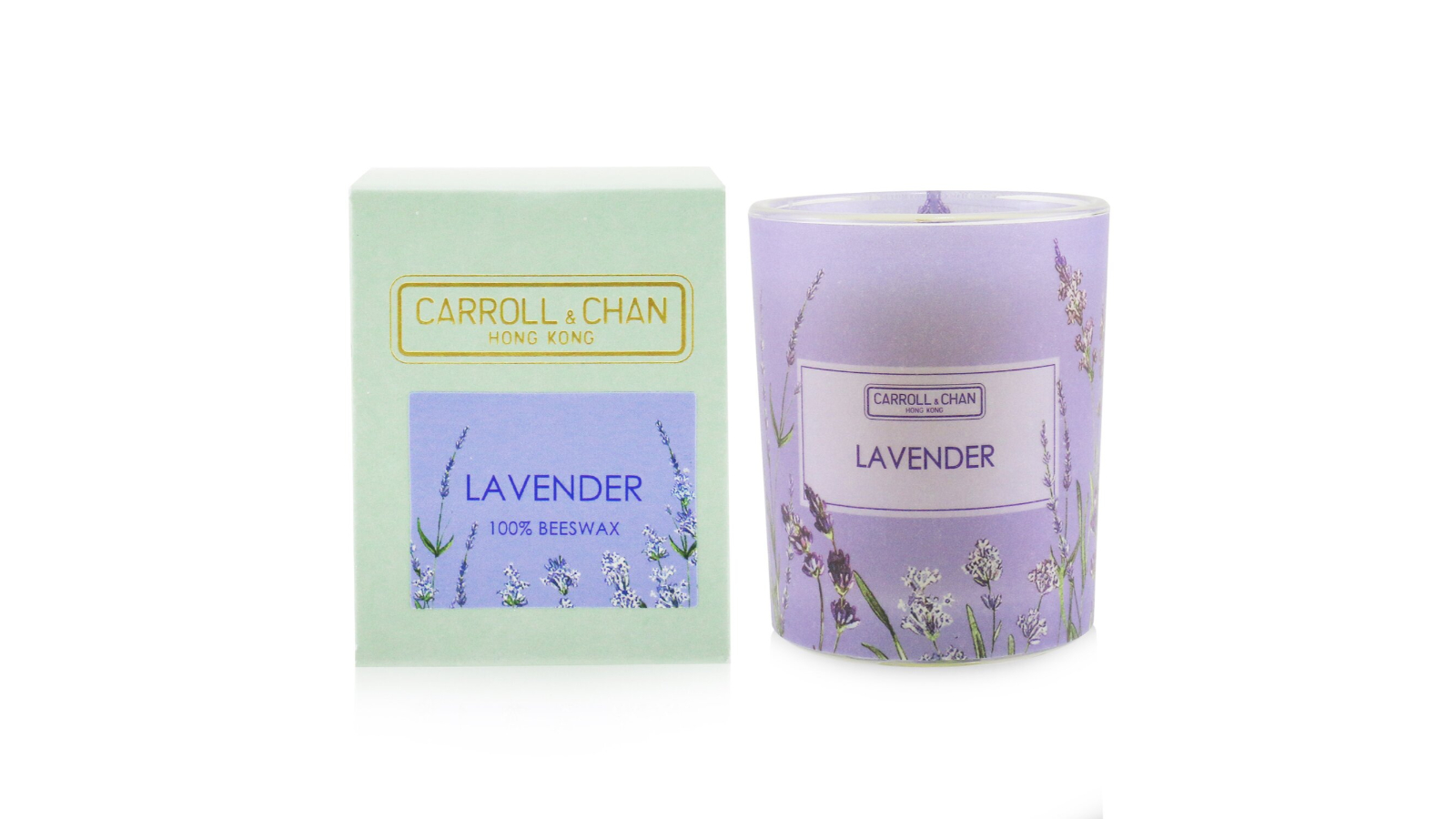 Carroll and Chan Lavender Beeswax Votive Candle - 65g/2.3oz