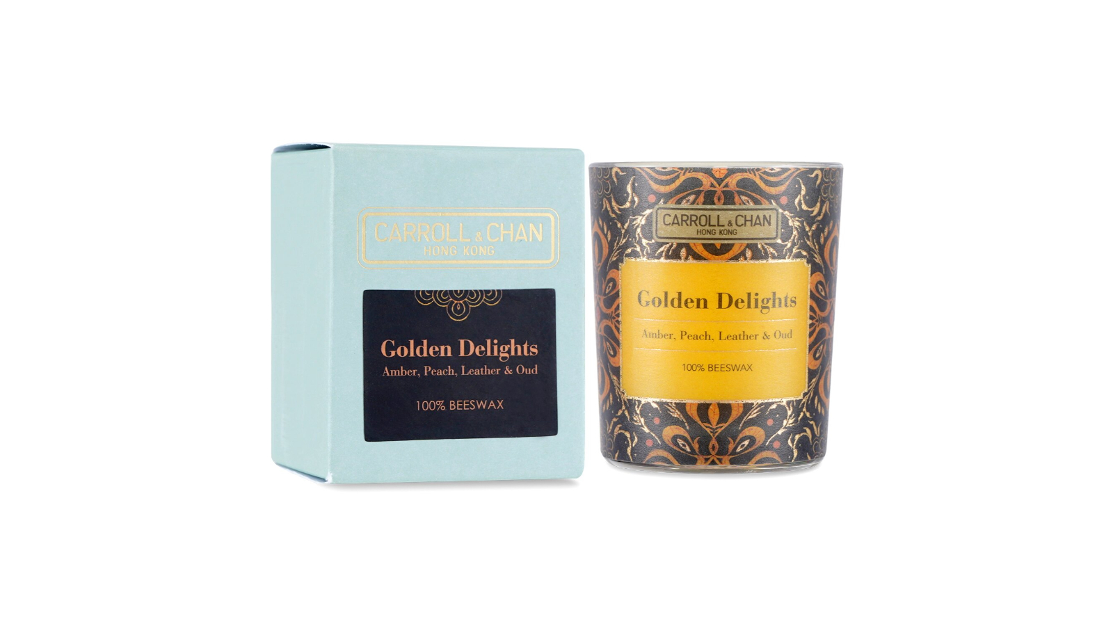 Carroll and Chan Golden Delights Beeswax Votive Candle - 65g/2.3oz