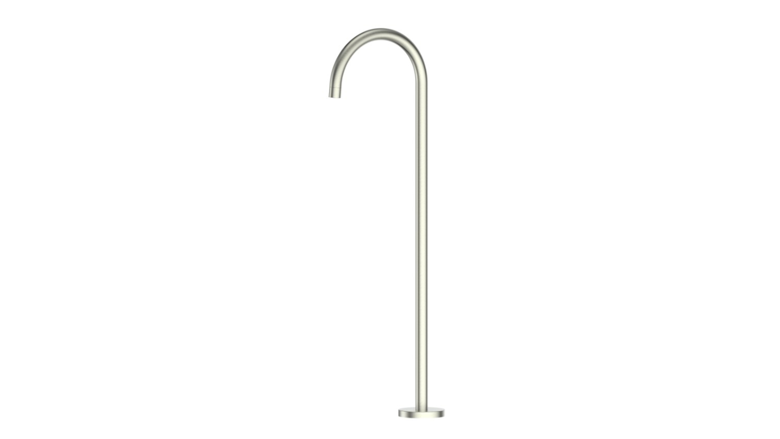 Greens Freestanding Bath Spout - Brushed Nickel