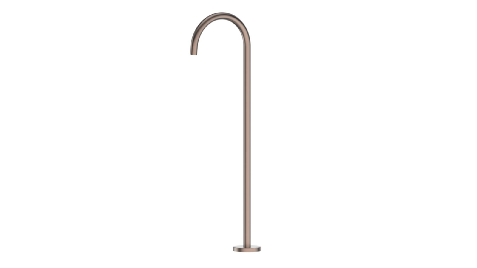 Greens Freestanding Bath Spout - Brushed Bronze