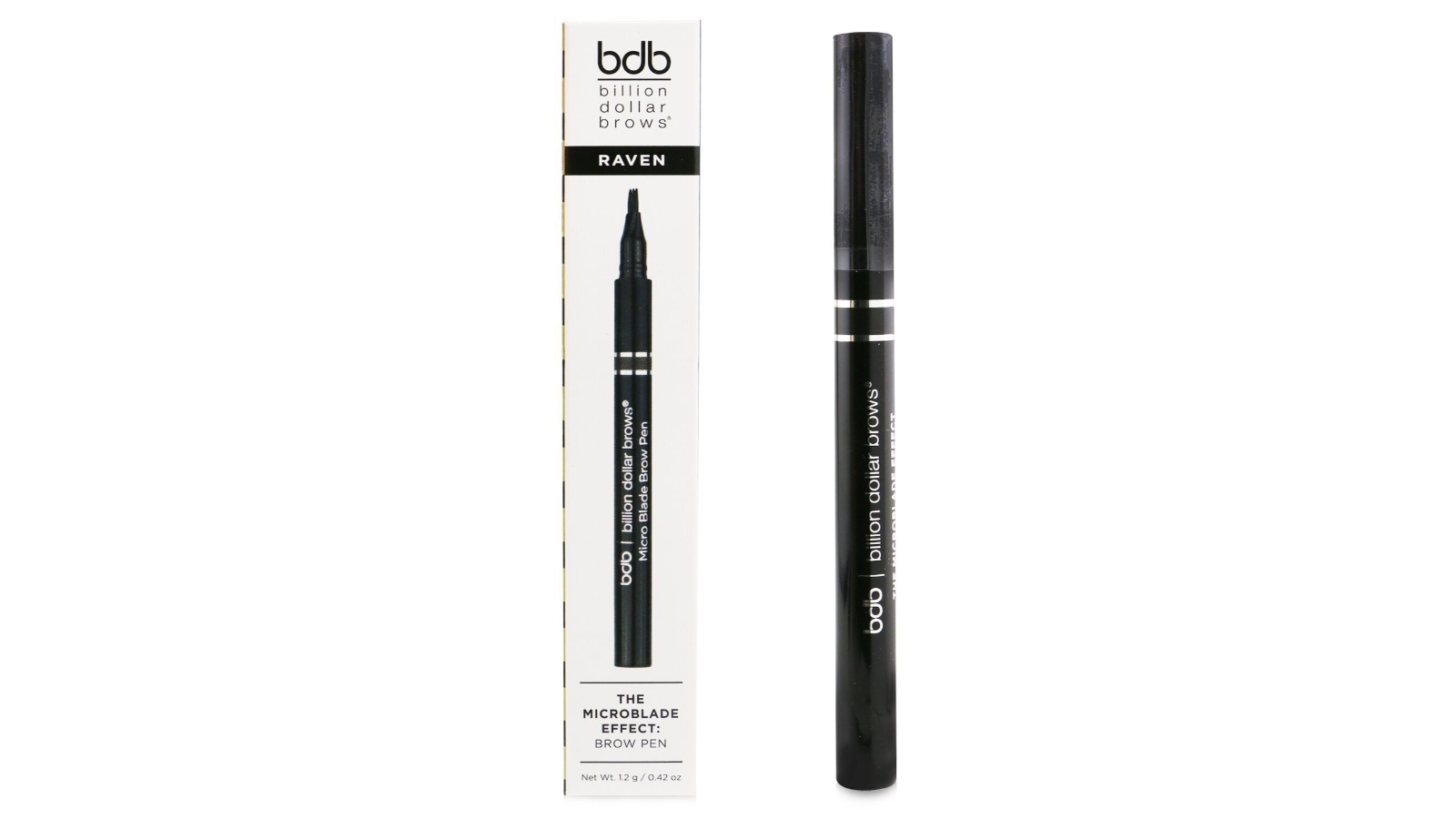 Billion Dollar Brows The Microblade Effect: Brow Pen - # Raven -1.2g/0.42oz