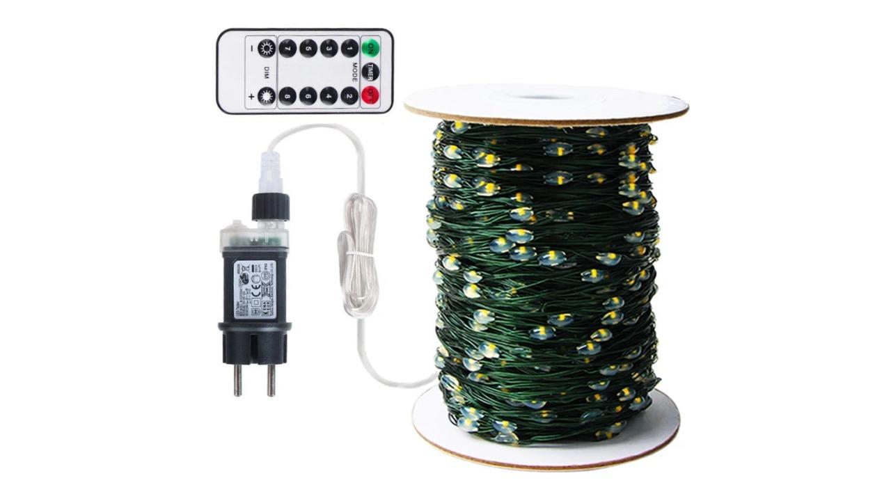 NNEOBA 120metre Outdoor Fairy LED String Light - Warm White