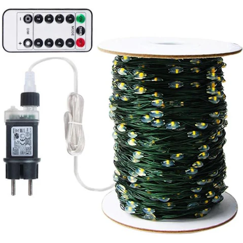 NNEOBA 120metre Outdoor Fairy LED String Light - Warm White