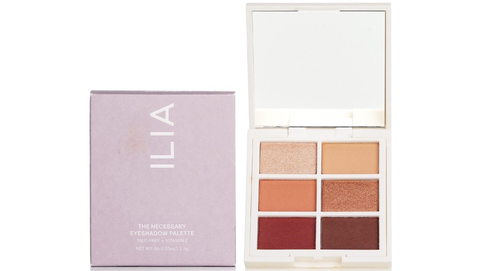ILIA The Necessary Eyeshadow Palette - No. Warm Nude - 1.5g/0.05oz