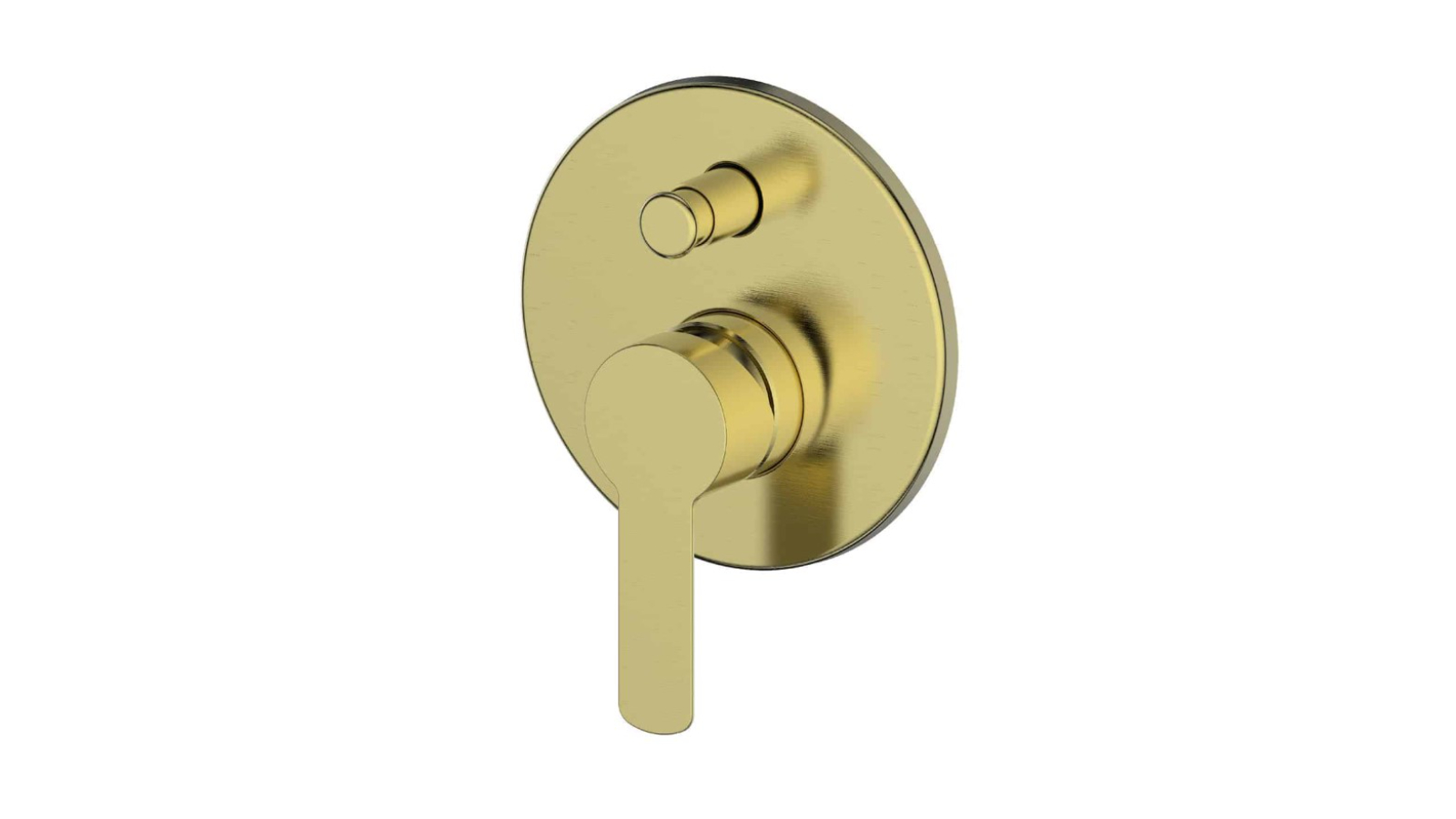 Greens Astro II Shower Diverter Mixer - Brushed Brass