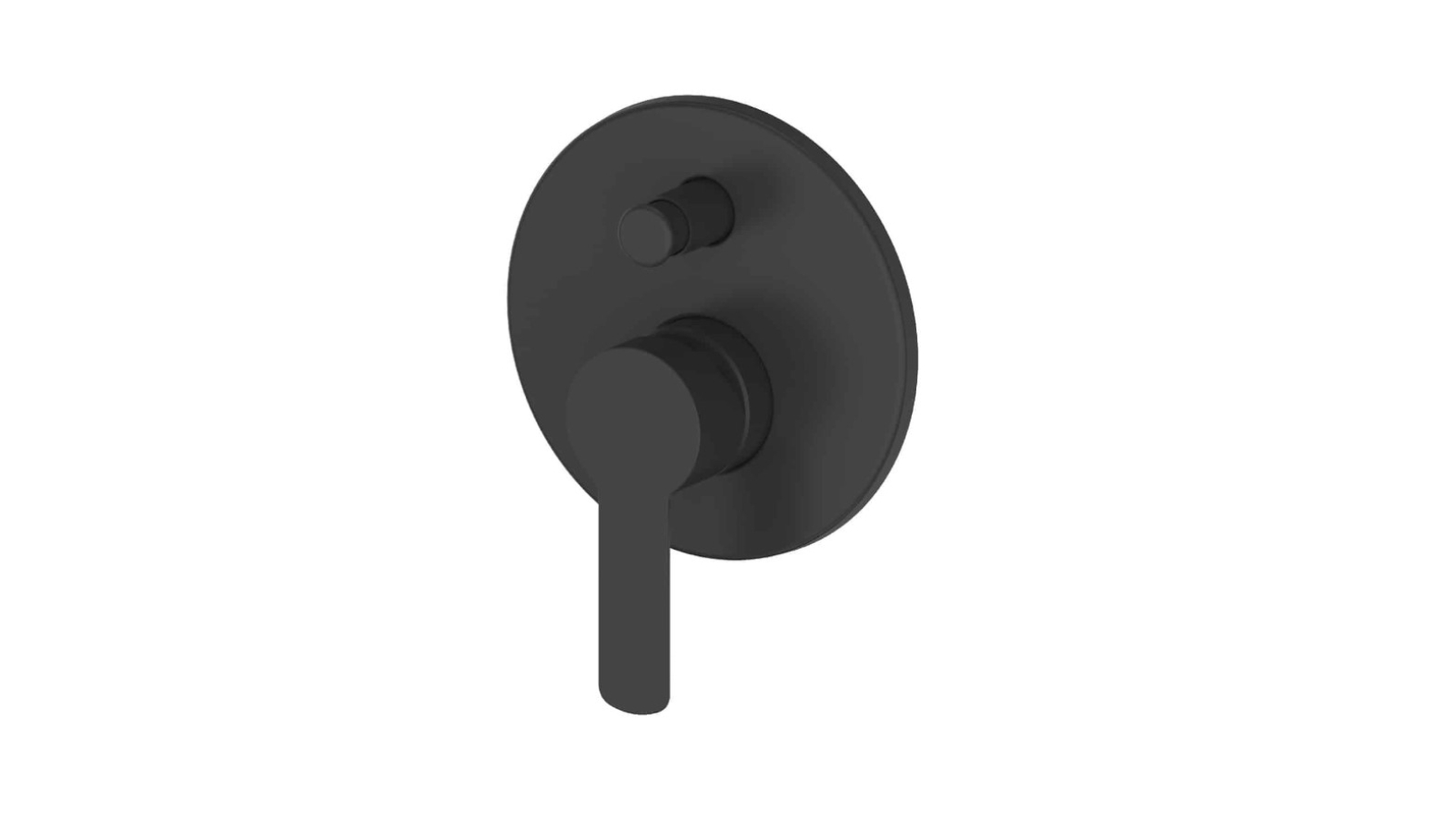 Greens Astro II Shower Diverter Mixer - Matte Black