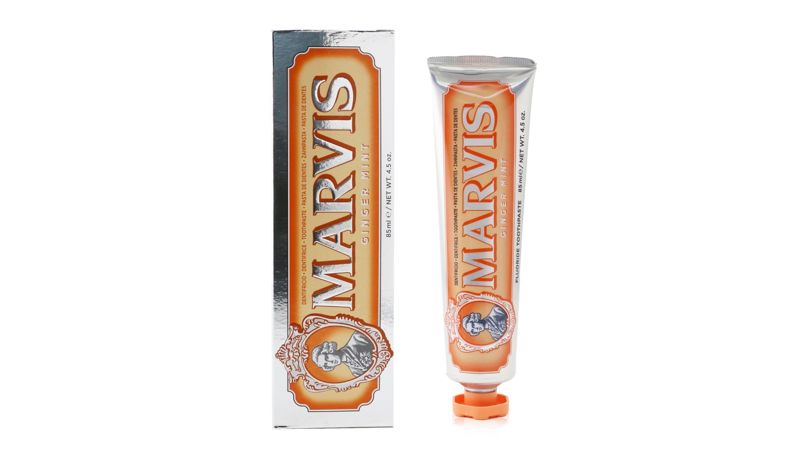 Marvis Ginger Mint Toothpaste -85ml/4.5oz | Harvey Norman