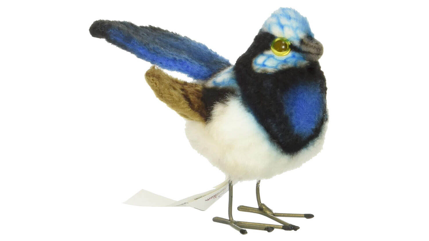 Hansa 7cm Blue Wren Plush Toy