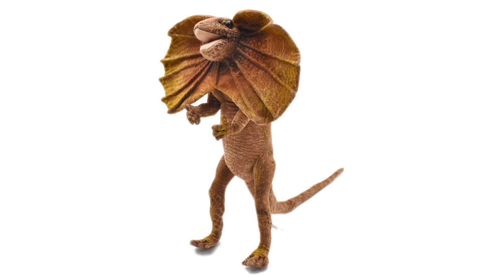 Hansa 40cm Frilled Neck Lizard Plush Toy