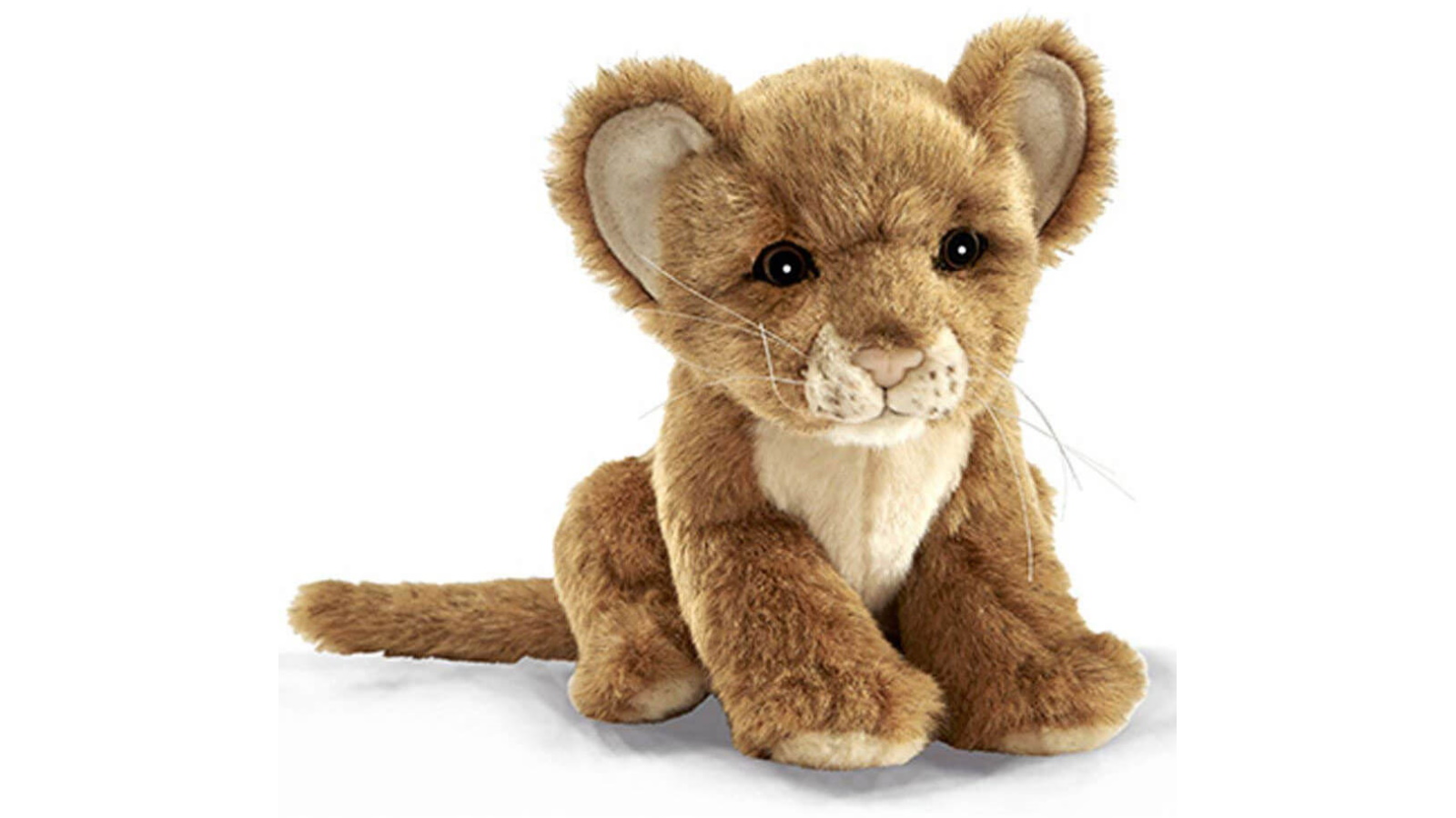 Hansa 17cm Brown Lion Cub Plush Toy