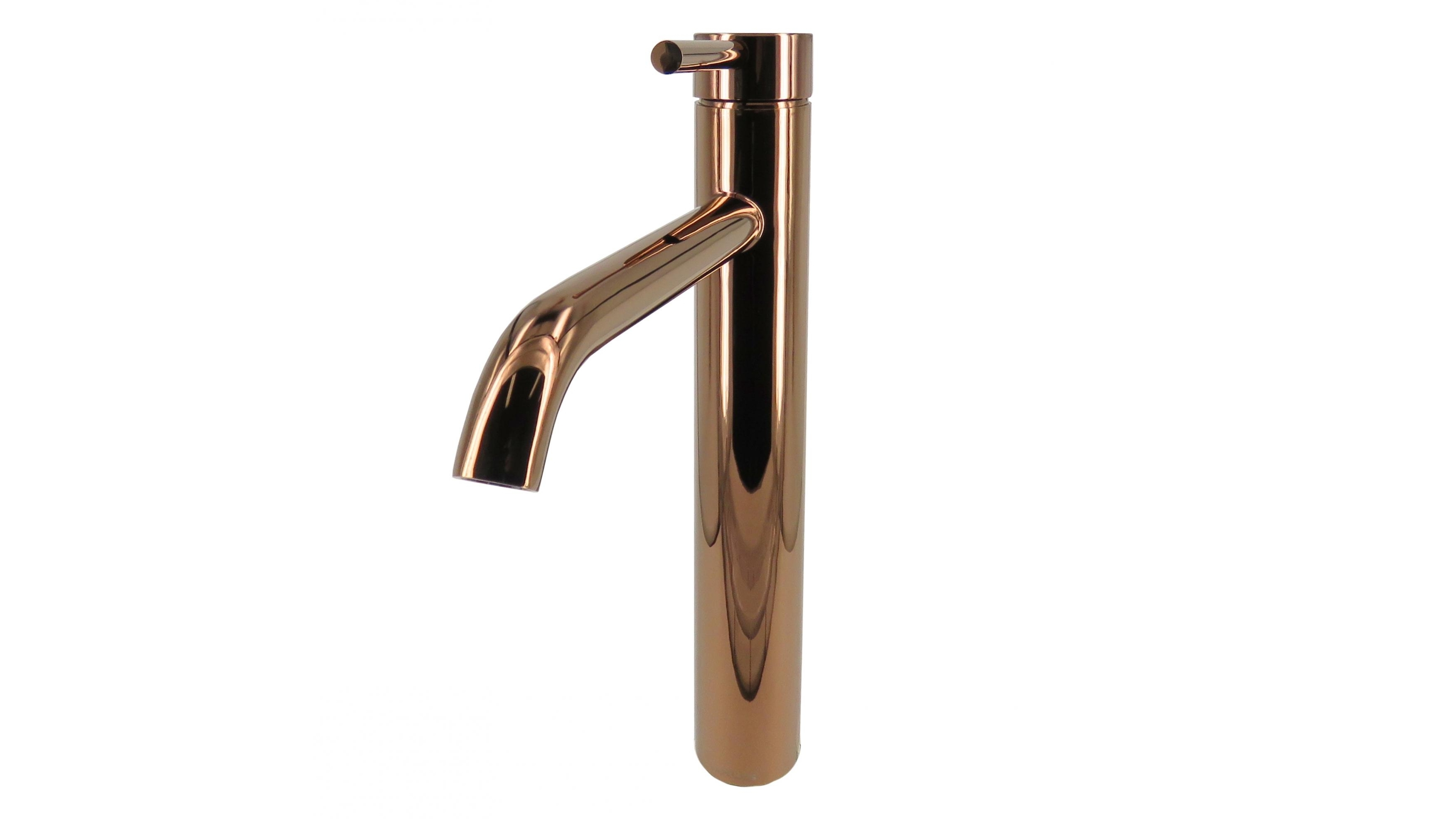 Arcisan Axus Extended High Pin Lever Basin Mixer - Rose Gold PVD