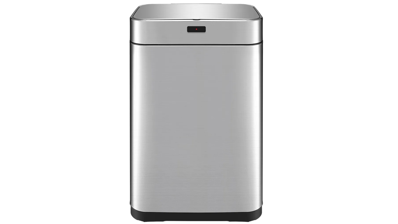 Maxkon 75L Dual Rubbish Bin Stainless Steel Recycling Kitchen Waste Trash Garbage Can with Motion Sensor - Silver