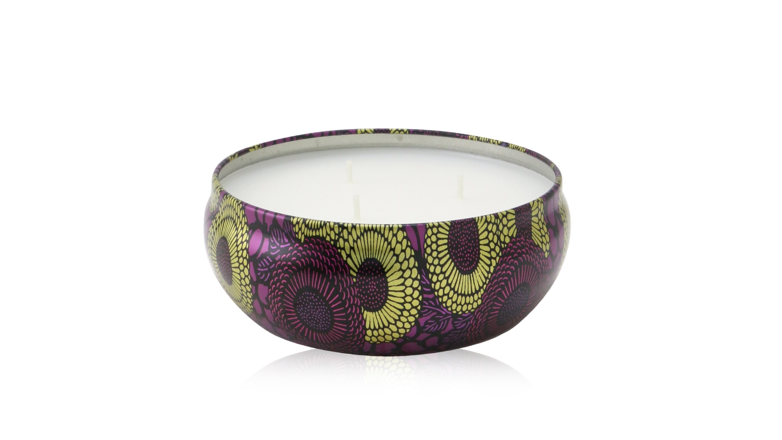 Voluspa 3 Wick Decorative Tin Candle - Santiago Huckleberry  - 340g/12oz
