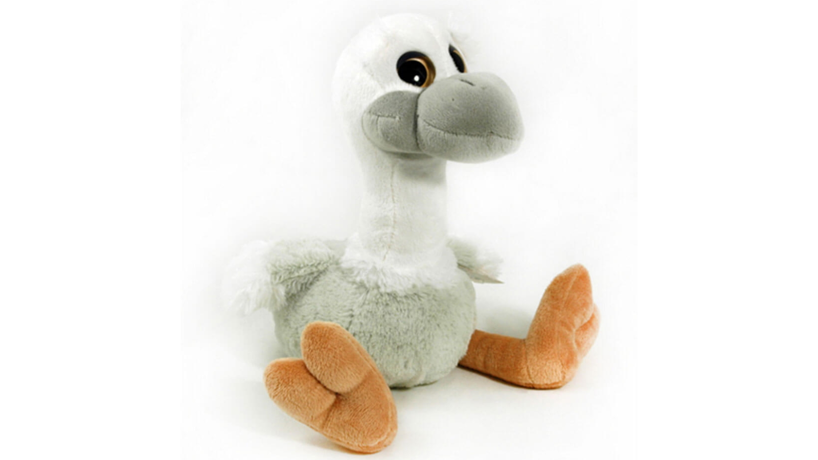 CA Australia 25cm Grey & White Sitting Emu Plush