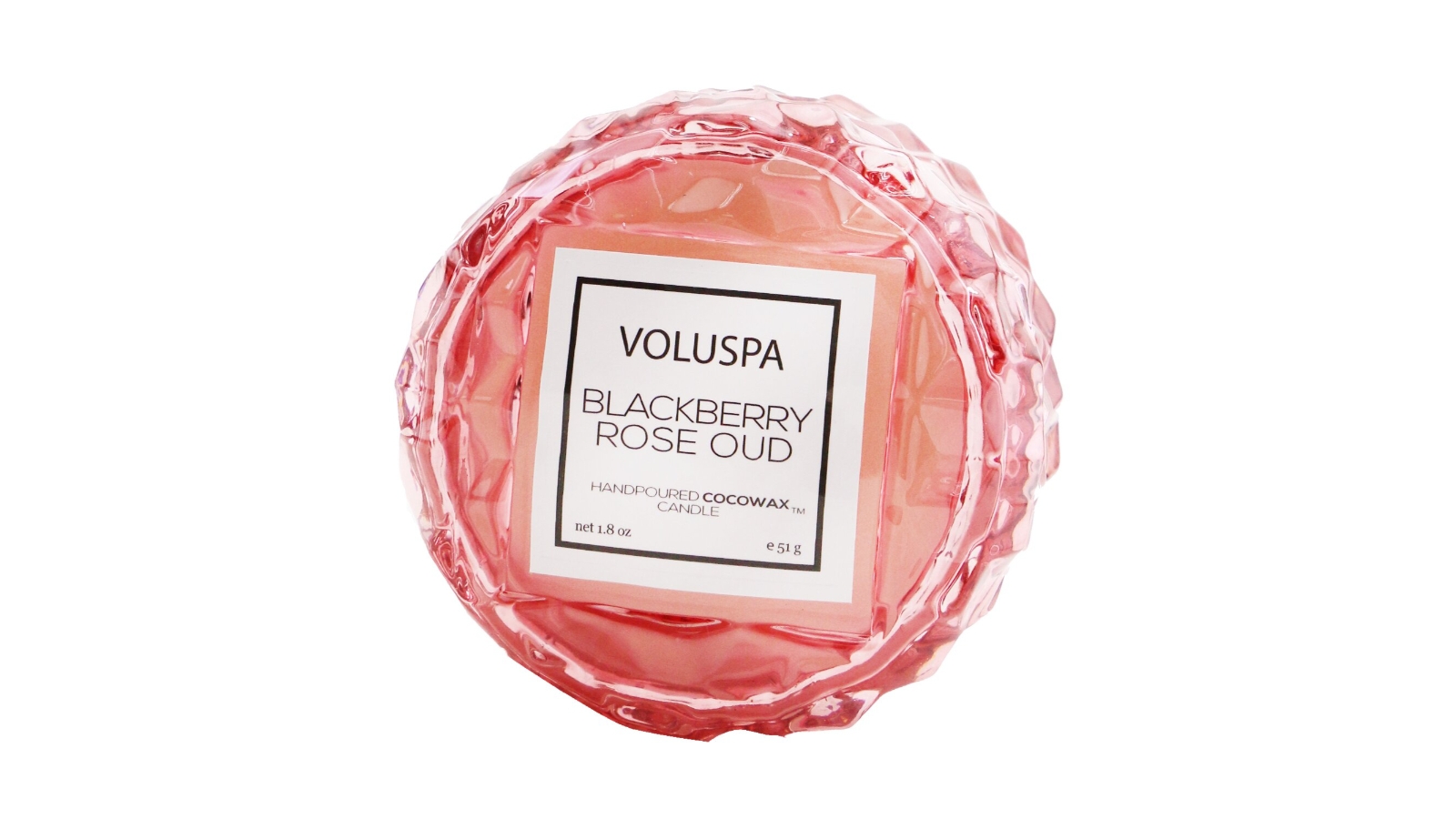 Voluspa Macaron Candle - Blackberry Rose Oud -51g/1.8oz