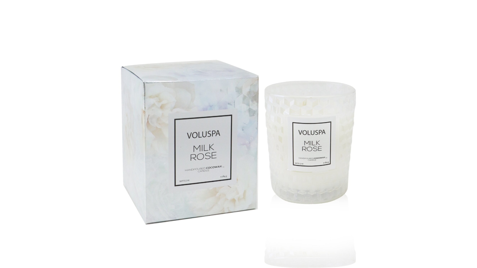 Voluspa Classic Candle - Milk Rose -184g/6.5oz