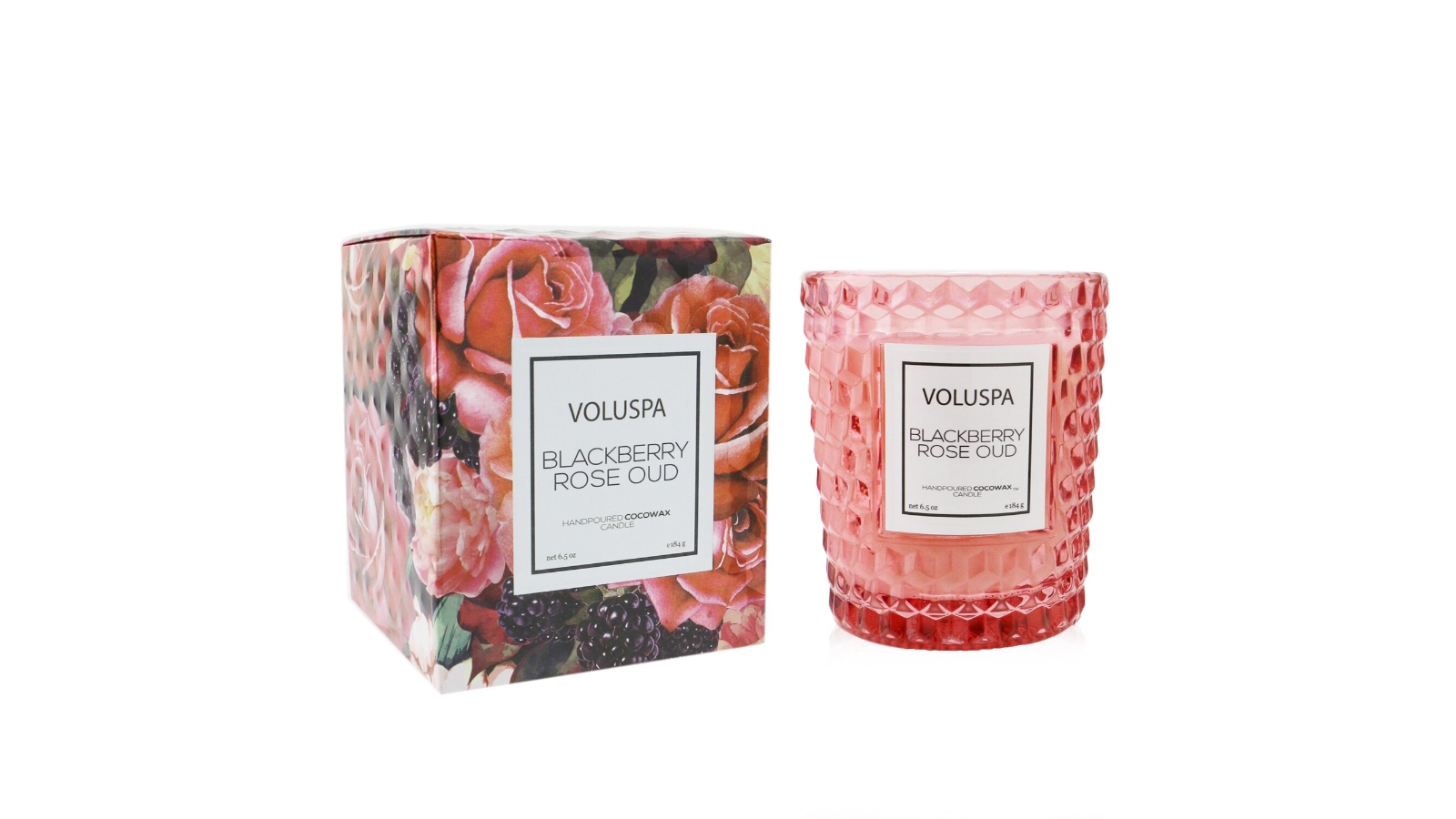 Voluspa Classic Candle - Blackberry Rose Oud -184g/6.5oz