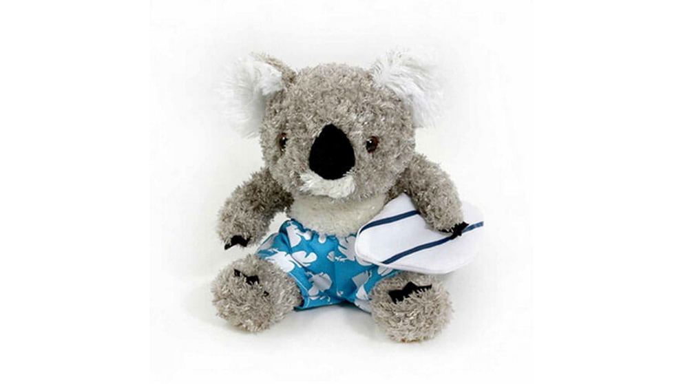 CA Australia 16cm Surfing Koala Plush | Harvey Norman