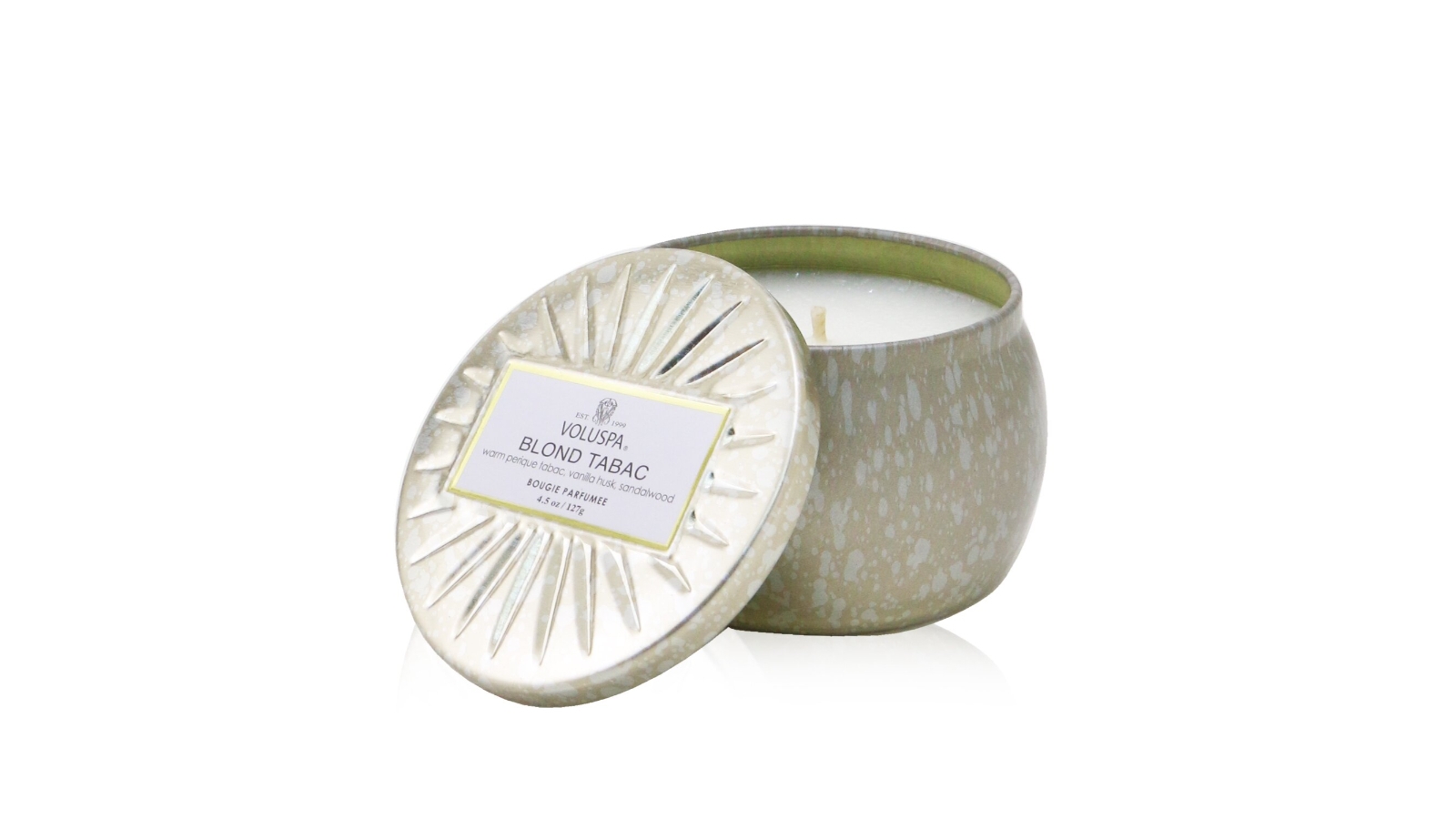Voluspa Mini Tin Candle - Blond Tabac -127g/4.5oz