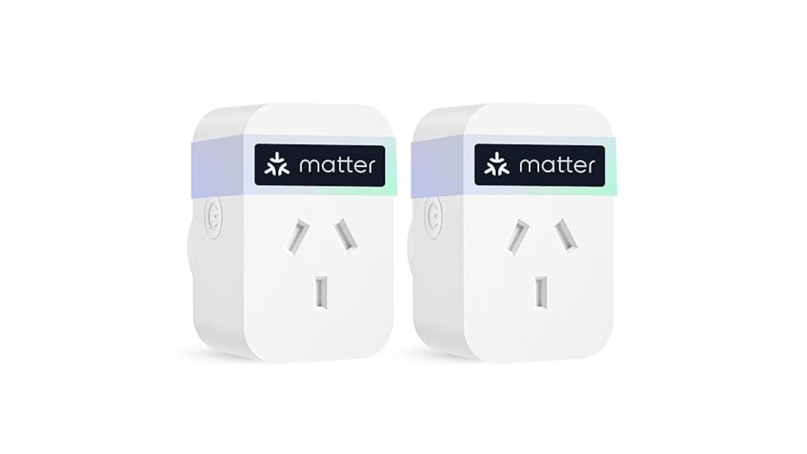 Meross Pack of 2 Matter Smart WiFi Plug with Energy Monitor