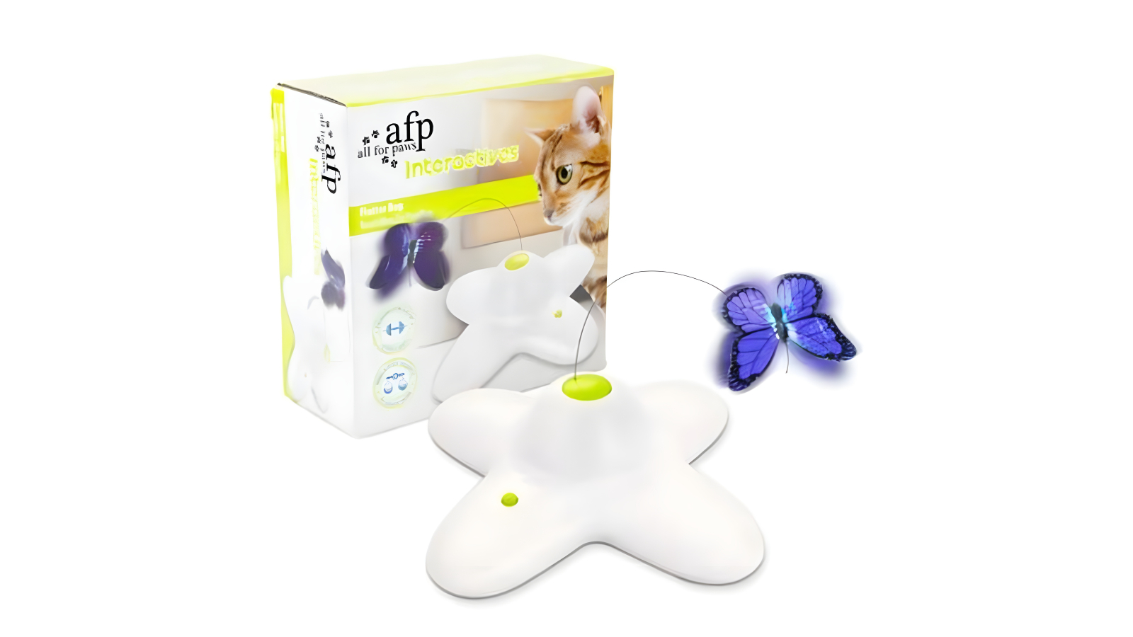 All For Paws Flutter Bug/Butterfly Interactive Cat Toy