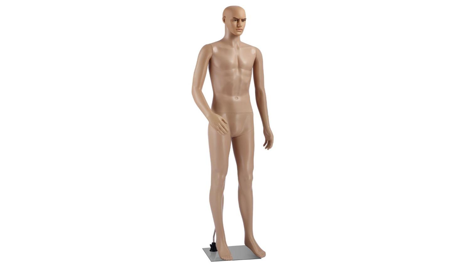 Adjustable Full Body Male Mannequin Display Stand - 185cm