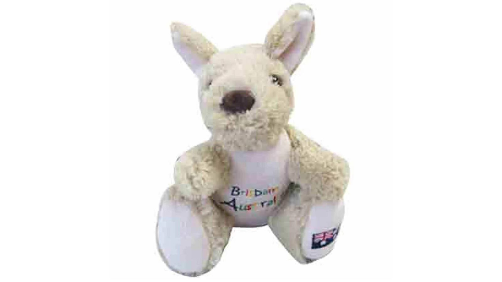 CA Australia 20cm Kangaroo Plush with Embroidery - Brisbane