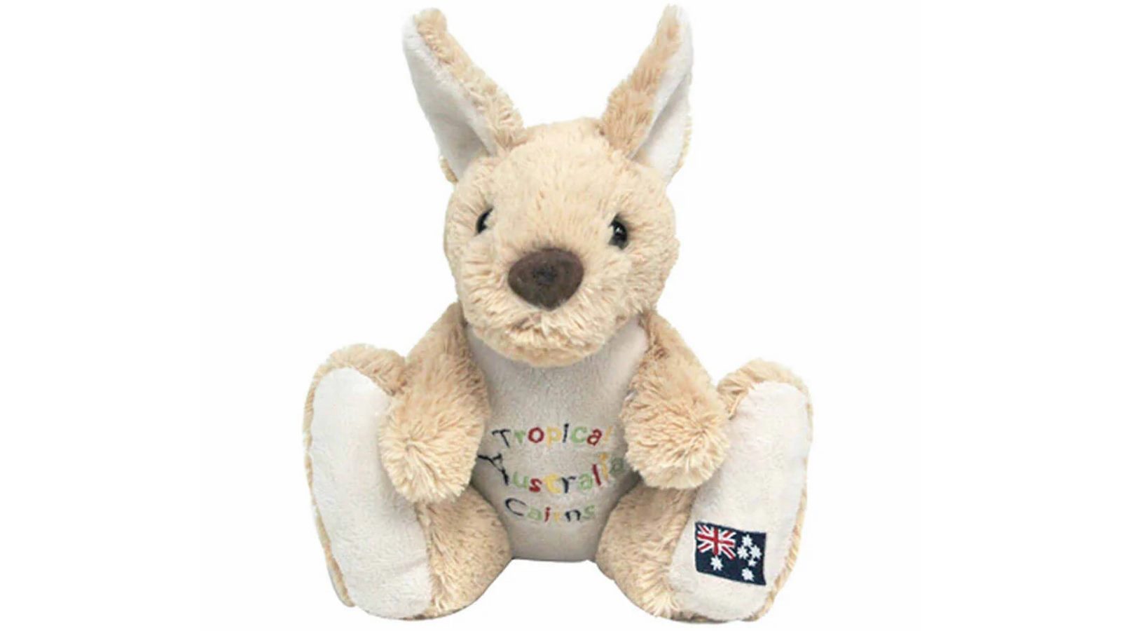 CA Australia 20cm Kangaroo Plush with Embroidery - Cairns