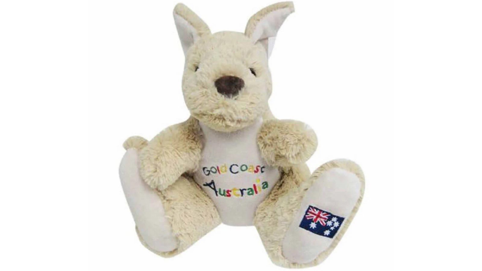 CA Australia 20cm Kangaroo Plush with Embroidery - Gold Coast