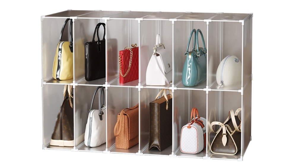 Soga 12 Cube Portable Cubby DIY Storage Organiser