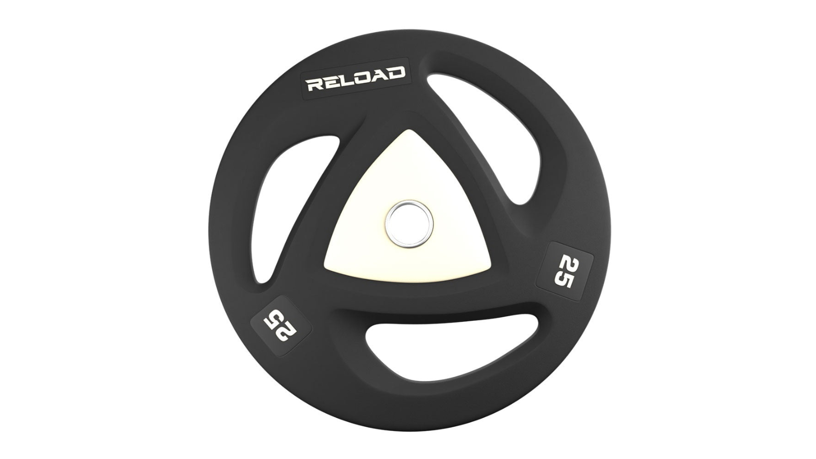 Fitness Hero 2 Piece Premium CPU Olympic Tri-Grip Plate