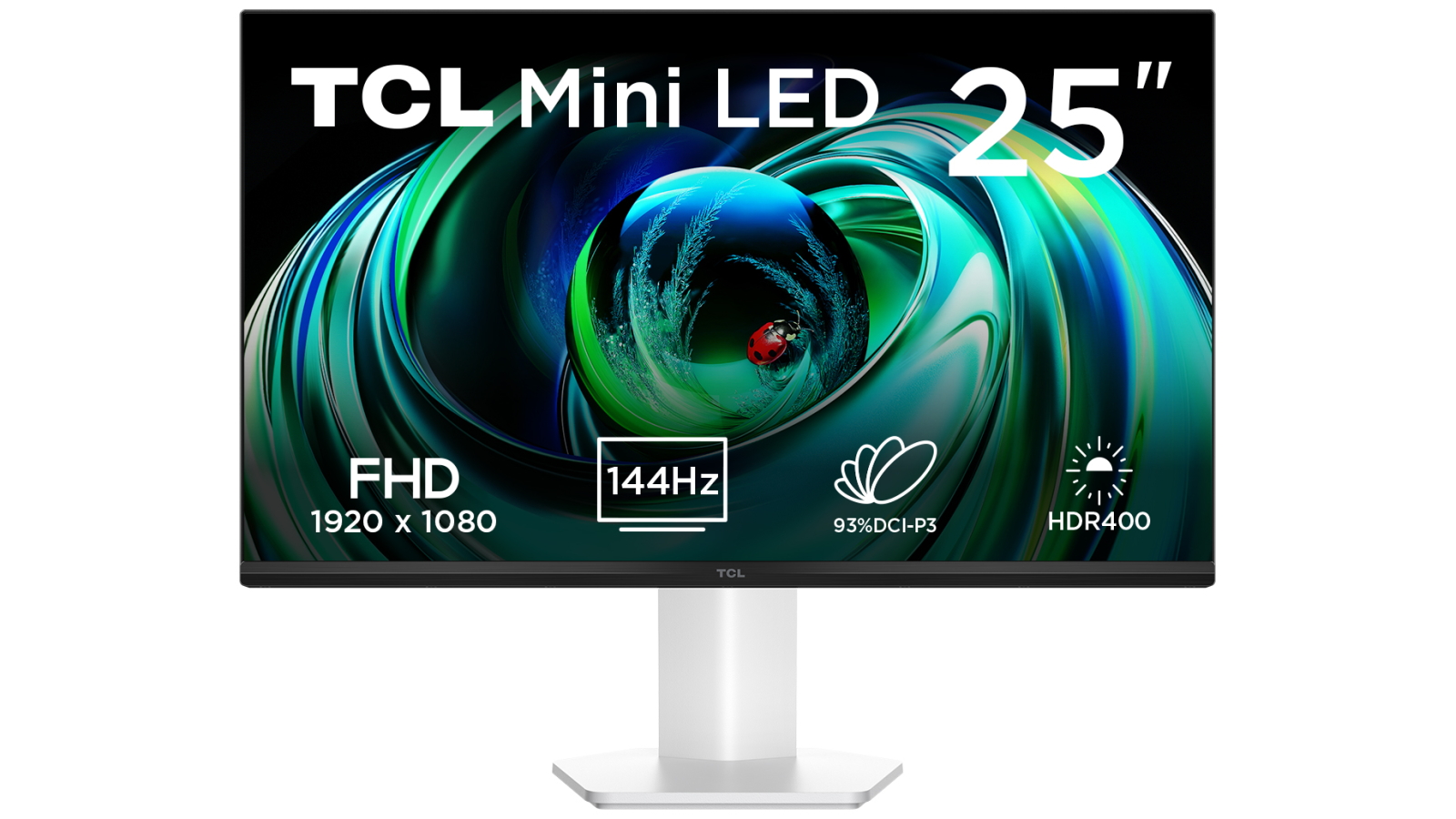 TCL 25-inch G54 Full HD 144Hz Mini LED Gaming Monitor