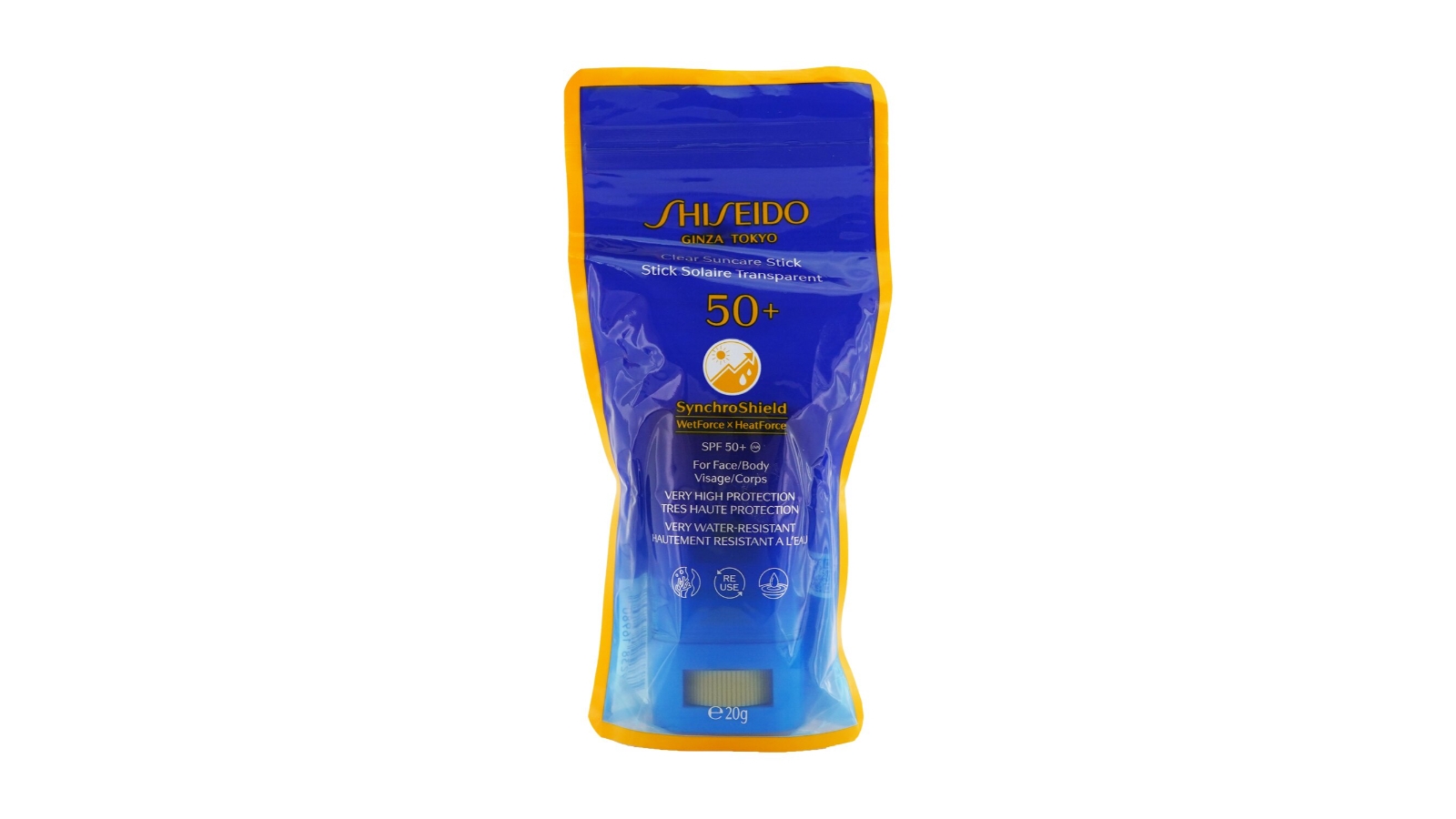 Shiseido Clear Suncare Stick SPF 50+ UVA - For Face/Body (Very High Protection and  Very Water-Resistant)  - 20g/0.7oz