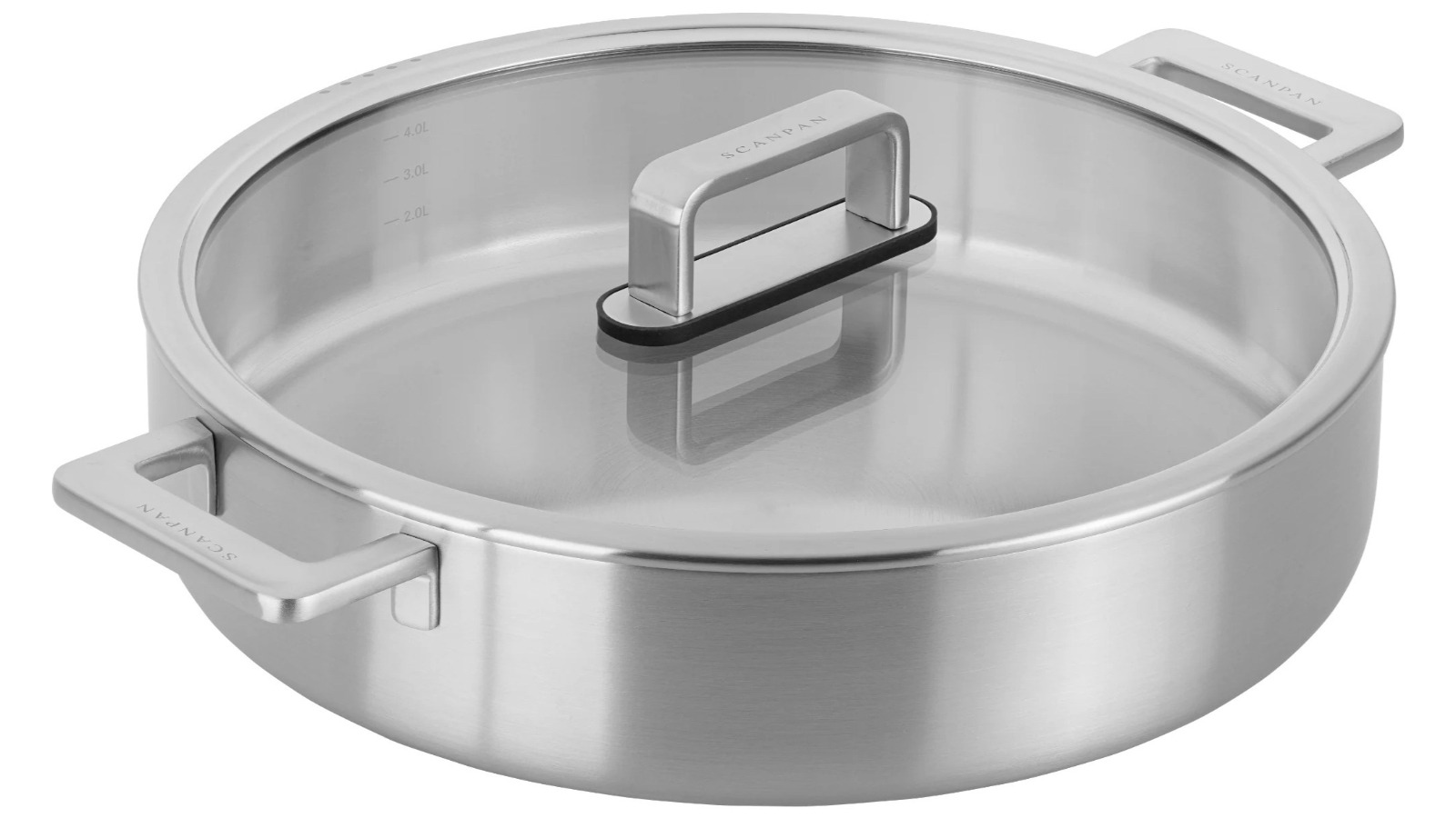 Scanpan 32cm Elektra Chef Pan - Silver