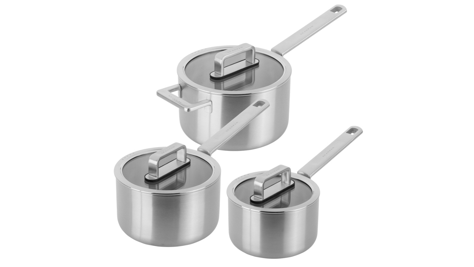 Scanpan Set of 3 Multi-Set Saucepan