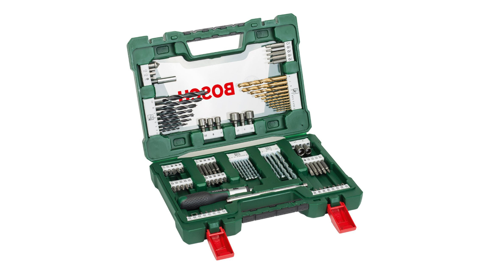 Bosch 91 Piece Accessory Tool Set to Suit
