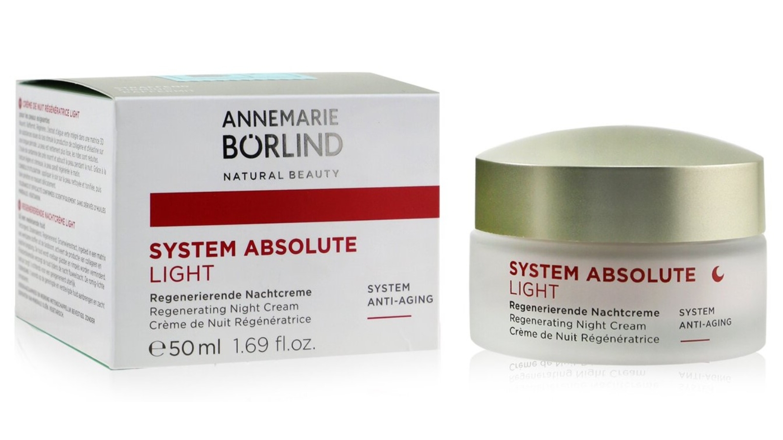 Annemarie Borlind System Absolute System Anti-Aging Regenerating Night Cream Light - 50ml/1.69oz