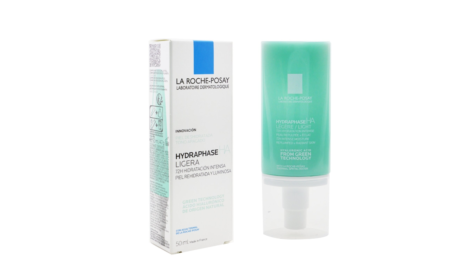 La Roche Posay Hydraphase HA Light 72H Hydration Intense Moisturizer  - 50ml/1.7oz