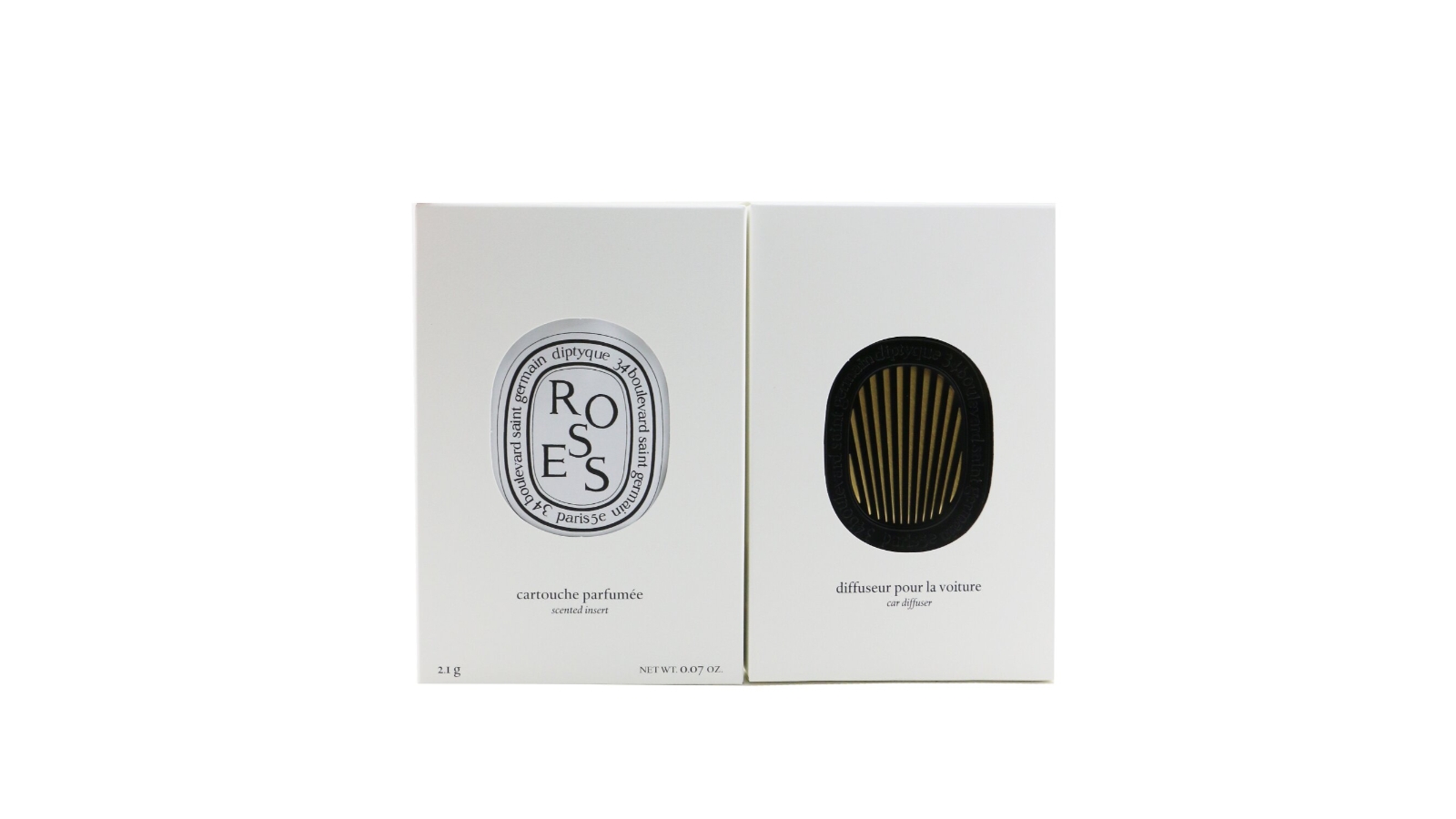 Diptyque Car Diffuser - Roses -2.1g/0.07oz