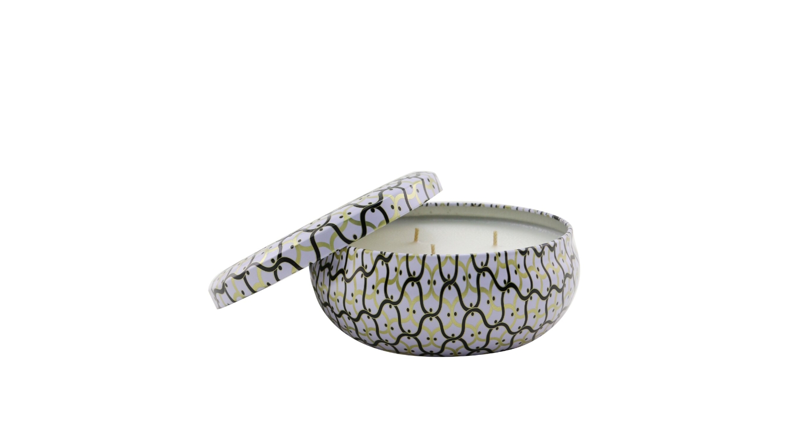 Voluspa 3 Wick Decorative Tin Candle - Gardenia Colonia  - 340g/12oz