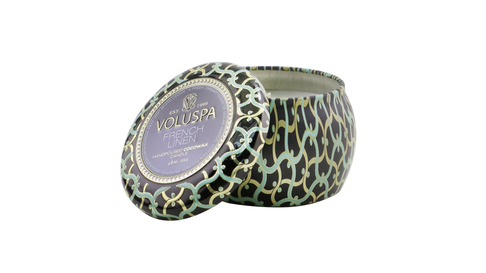 Voluspa Mini Tin Candle - French Linen -113g/4oz