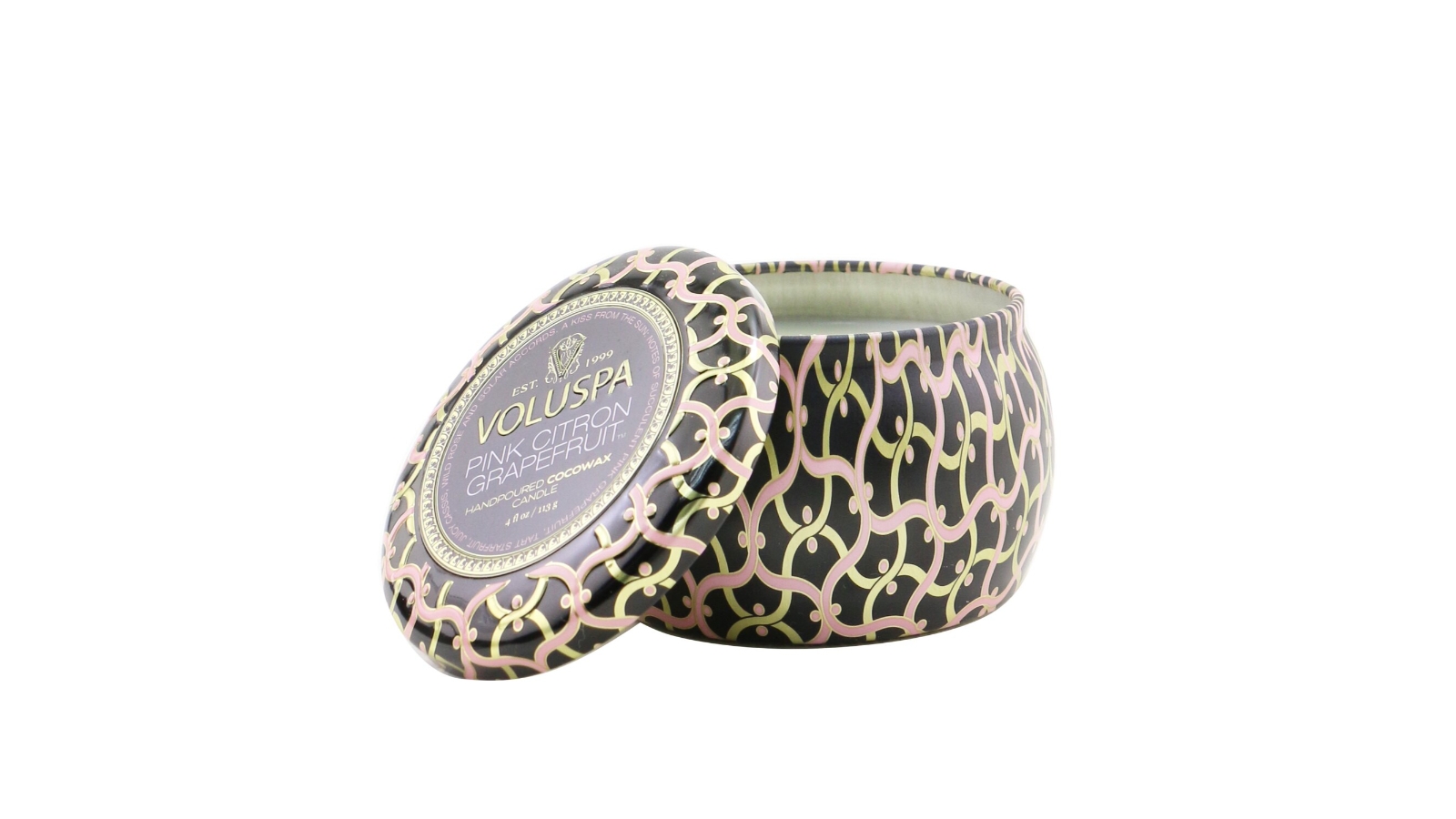 Voluspa Mini Tin Candle - Pink Citron Grapefruit -113g/4oz